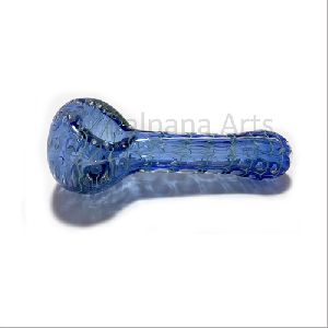 Inside work with bubble design Glass Hand Pipe
