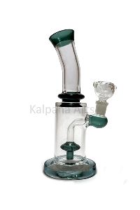 Showerhead Percolator Teal Color Water pipe with 14 mm Bowl