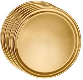 6 Pcs Gold Side Plate