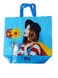 Grey fashion Loop Handle Printed Non Woven Box Bags,shopping bags,  Capacity: 4KG