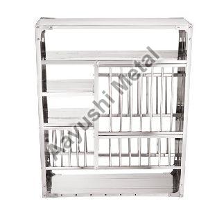 Stainless Steel Wall Mounted Kitchen Rack