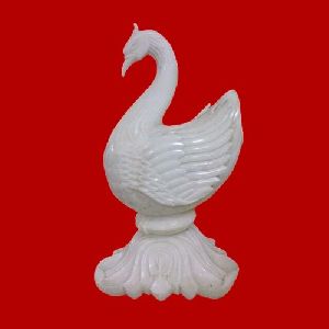 Marble Duck Statue