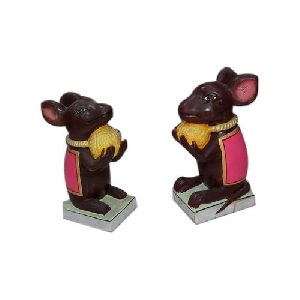 Marble Mouse Statue