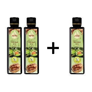Buy 2 Get 3 Pure Cold Pressed Walnut Oil (Pack of 3)-200ml