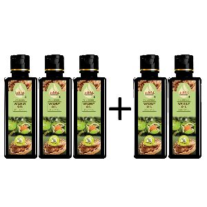 Buy 3 Get 5 Pure Cold Pressed Walnut Oil (Pack of 5)-100ml