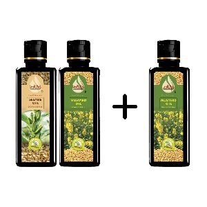 Pure Cold Pressed Oil Combo (Sesame and Mustard)-100ml