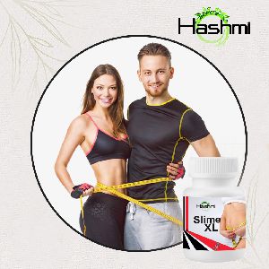 Ayurvedic Medicine For Weight Loss Hashmi Slim-XL 20 Capsules in a bottle