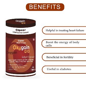 CIPZER Omega3 Fish Oil Soft Gel Beneficial in hearth health & Weight Loss 60 Capsules in a bottle