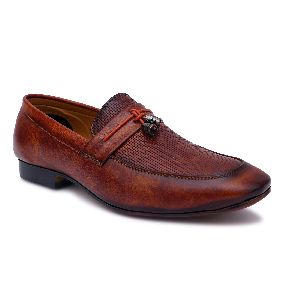 Men's Tan Jimmy Loafer Shoes