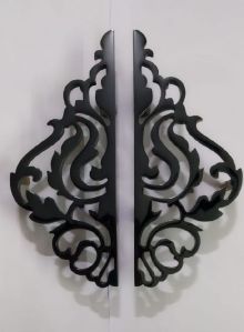 GD 414 Black Brass Door Handle