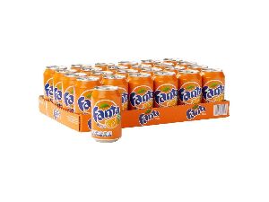 fanta orange in can 330 ml