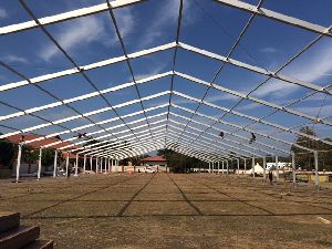 aluminium tents