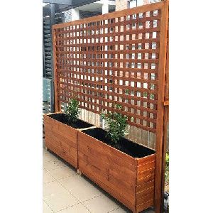 Rectangular Wooden Planter Box