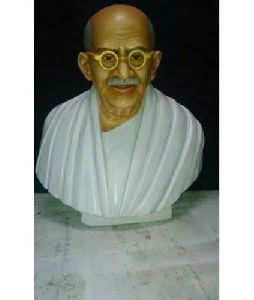 1 Feet Marble Mahatma Gandhi Bust