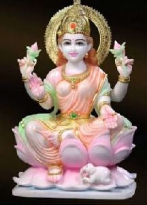 Goddess Marble Laxmi Statue