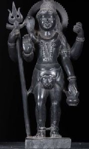 Standing Marble Shiva Statue