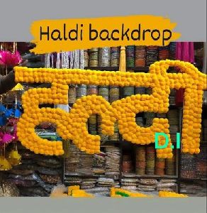 Haldi Backdrop