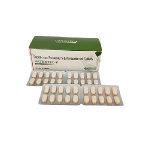 diclofenac potassium paracetamol tablet