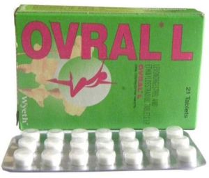 Ovral L Tablets, Packaging Type : Strips