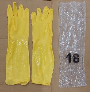18 Inch PVC Unsupported Hand Gloves