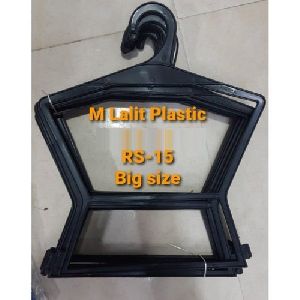 Plastic Black Baba Suit Hanger