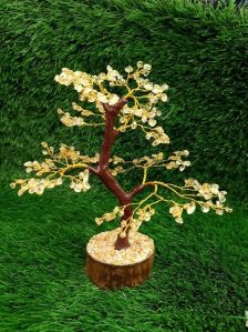 300 Beads Citrine Gemstone Tree