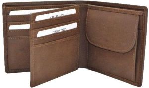 Genuine Leather Wallets For Men 5308, Technics : Handmade