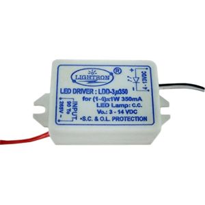 3W-300 DC-DC Constant Current LED Lamp Driver