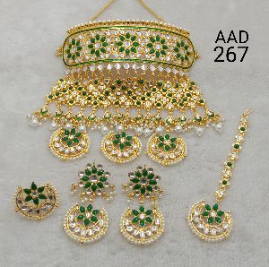 AAD 267 Kumdan Necklace Set