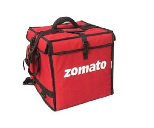 Zomoto Red Food Delivery Bag