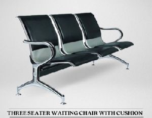 3 Seater Waiting Chair With Cushion