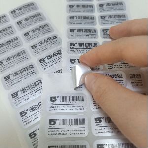 Aluminium Foil Printed Sticker
