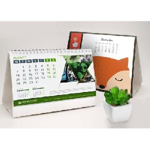 Printed Desktop Calendar