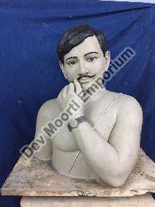 Marble Chandrashekhar Azad Statue