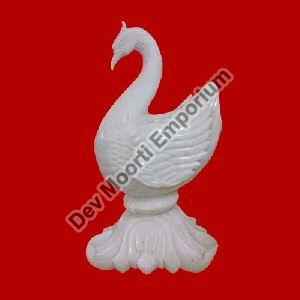 Marble Duck Statue