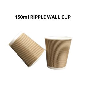 150ml Ripple Wall Cups