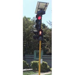 Solar LED Traffic Light