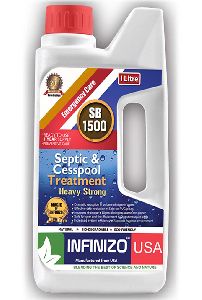 Infinizo USA SB 1500 Septic Tank Bacterial Cleaner Liquid (Heavy Strong-1 Liter)