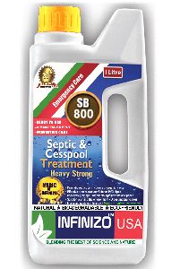 Infinizo USA SB 800 Septic Tank Bacterial Treatment Liquid (Heavy Strong-1 Liter)