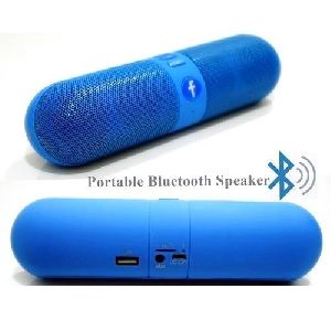 Pill Shaped Speaker with Good Quality 3 W Portable Bluetooth Mobile/Tablet Speaker(Multicolor, Mono Channel)