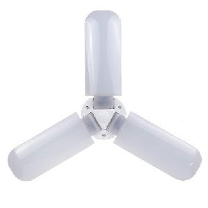 Foldable Fan Shape 18 W Capsule B22 LED Bulb  (White)
