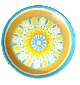 Blue Fish Mandala Wall Plate