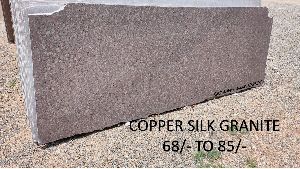 copper silk granite