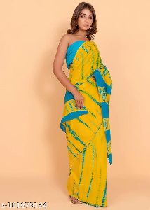 Tie and Dye Cotton Sarees