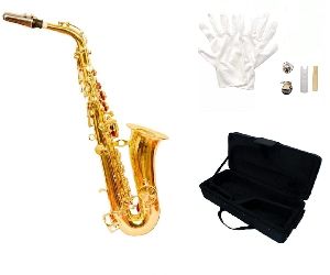 Rmze Professional Alto Brass Gold Saxophone