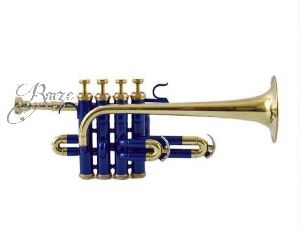 Rmze Professional Blue-Gold Piccolo Trumpet