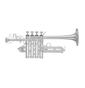 Rmze Professional Grade-1 Silver Piccolo Trumpet