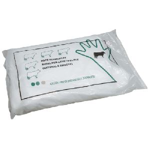 Green Cross Disposable A I Gloves Veterinary HDPE