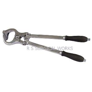 R.s Surgical Burdizzo Castrator Sizes 19&amp;quot; Veterinary instruments Veterinary instrument Animals Sheep and Goats Castration Pliers Stainles