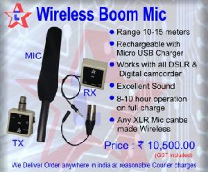 Wireless Boom Mic